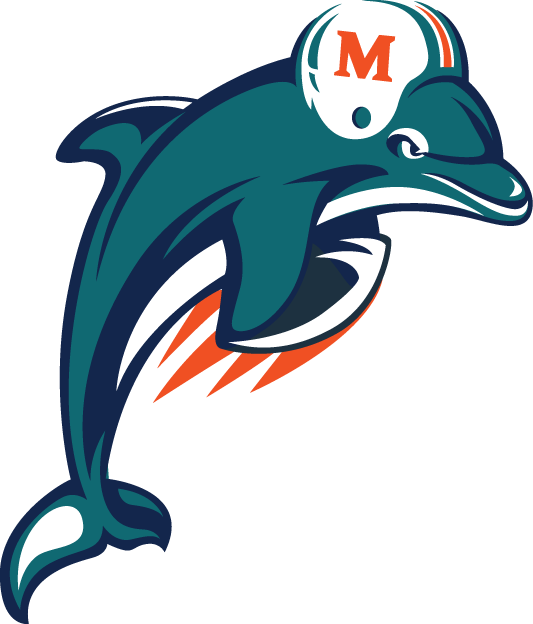 Miami Dolphins 1997-2012 Alternate Logo DIY iron on transfer (heat transfer)...